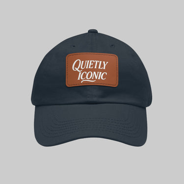 Quietly Iconic Rustic Hat with Leather Patch – Minimalist Statement Cap - Modestly Vogue